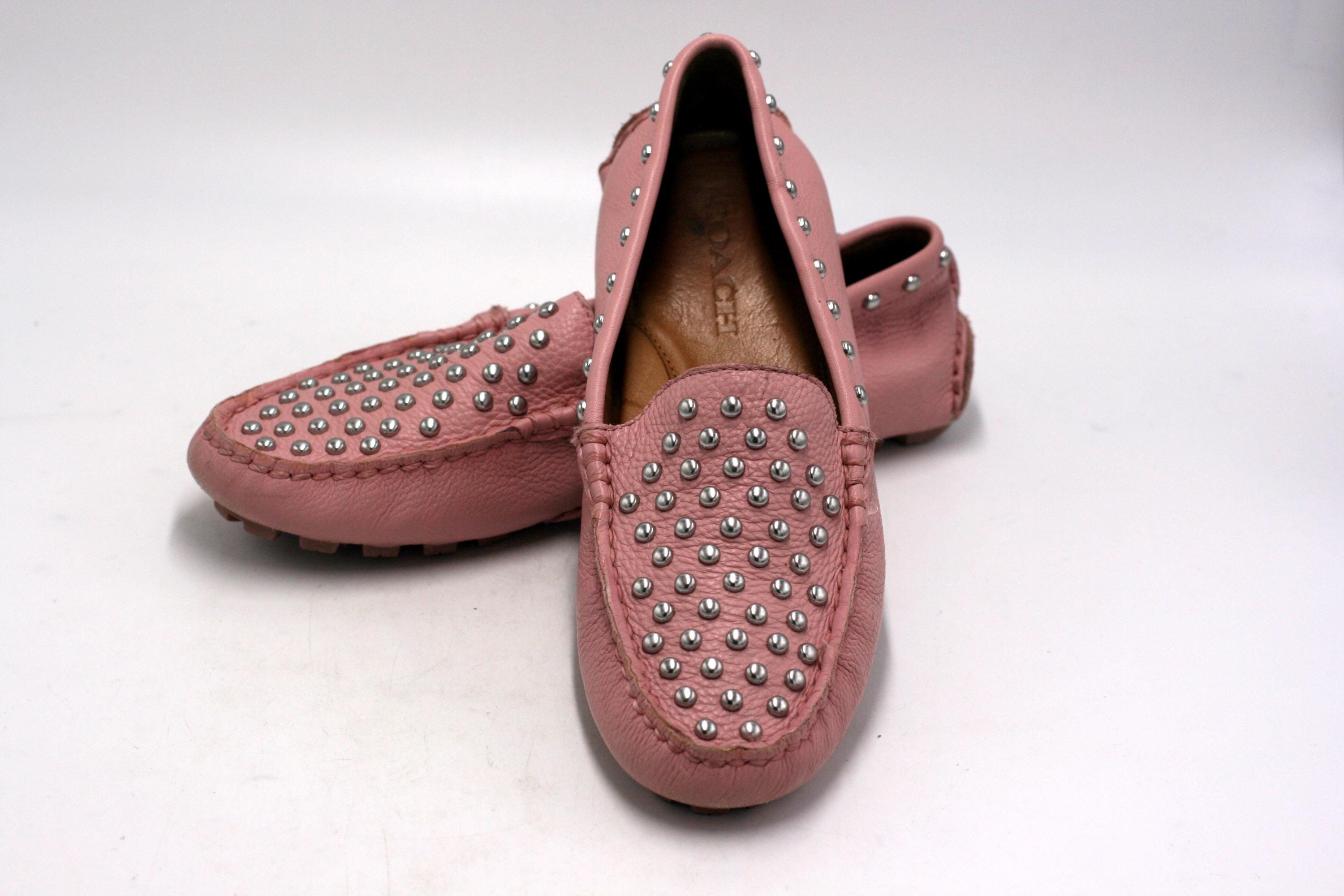 Coach Arlene Coach Pink Loafers COACH Metallic Arlene Loafers