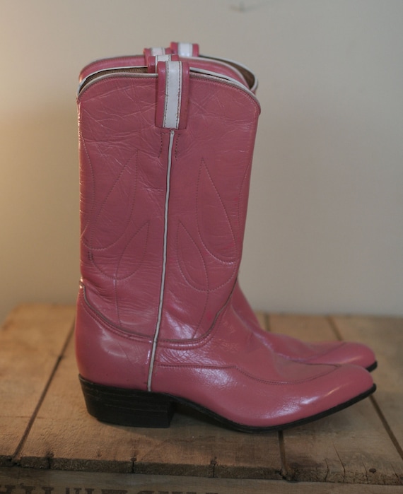 pink tony lama boots