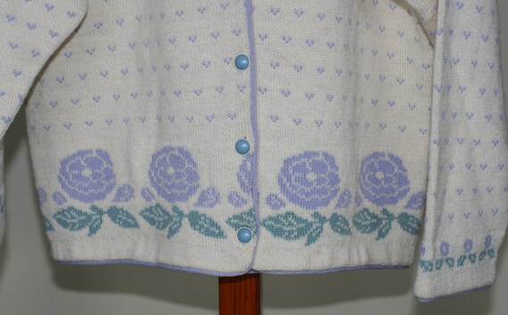 vintage womens pendleton wool cardigan size Large - image 3