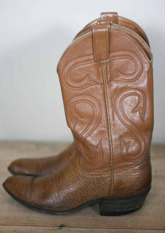 vintage hand made laramie boots womens