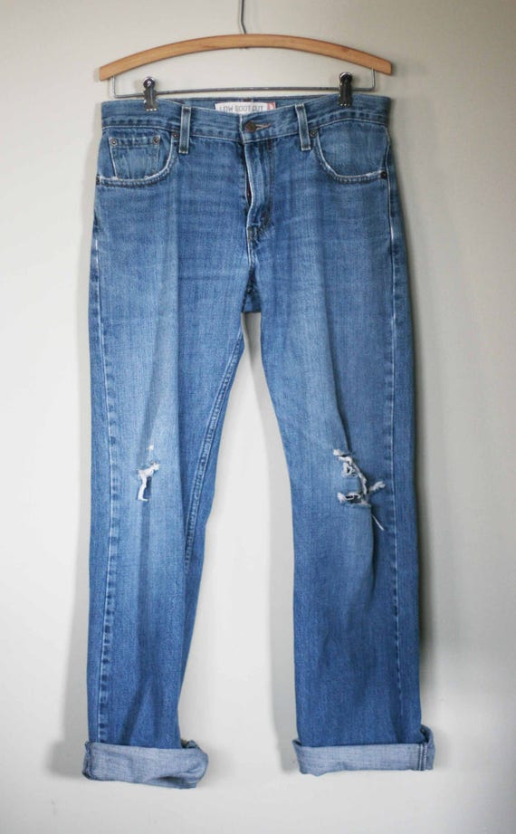 vintage levi's 527 31W x 33L low boot cut