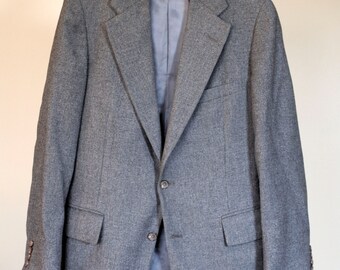 vintage ralph lauren polo grey wool sport coat