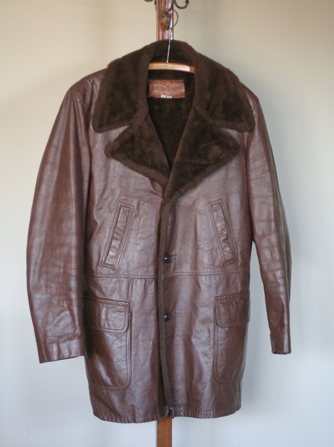処分セール　70s ヴィンテージ　WILLIAM BARRY ウールメルトン William Barry Coat - Etsy