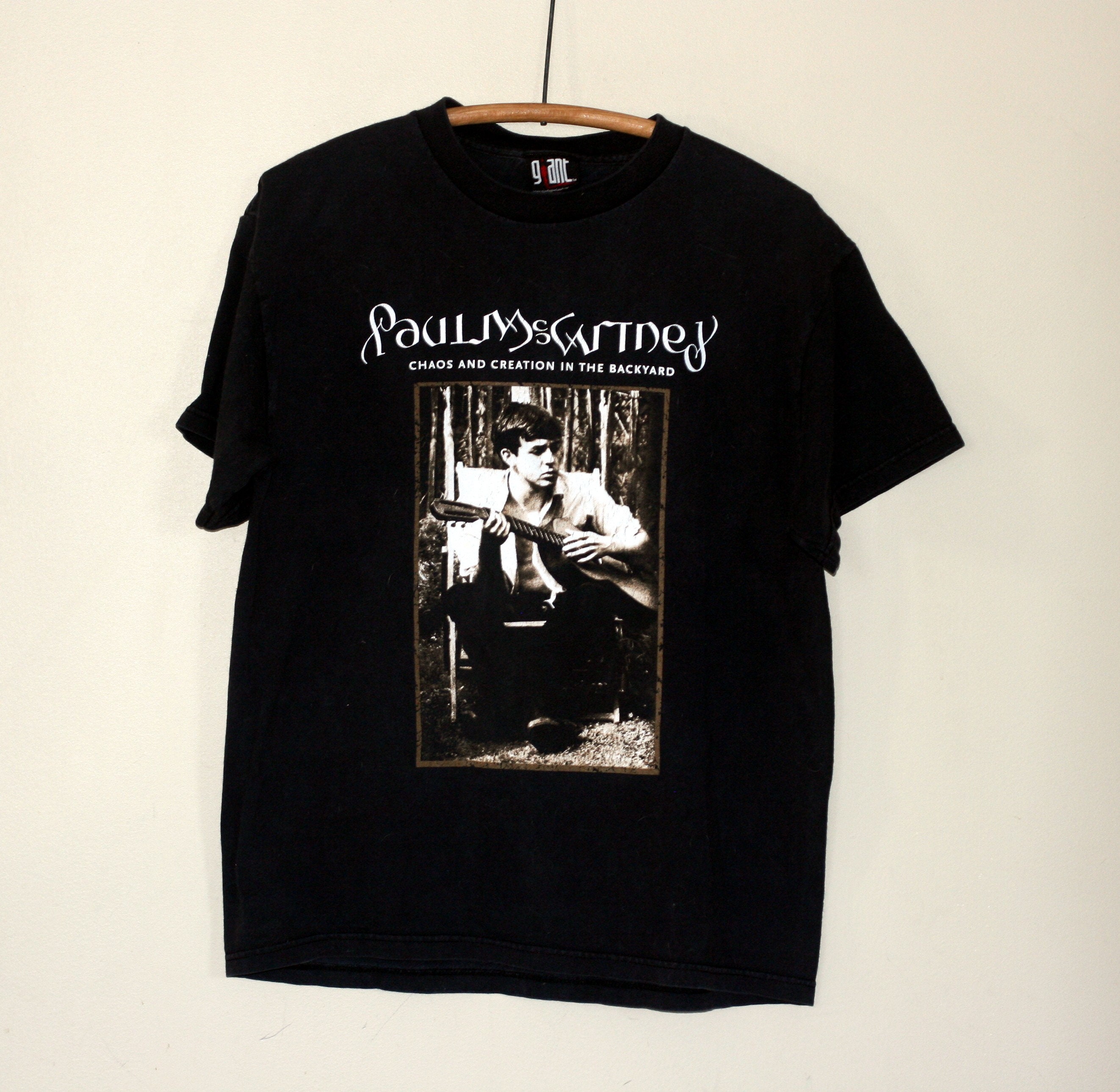 Vintage Paul Mccartney Chaos and Creation in the Backyard T-shirt 