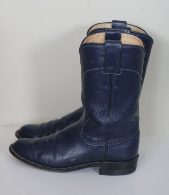 womens navy cowboy boots