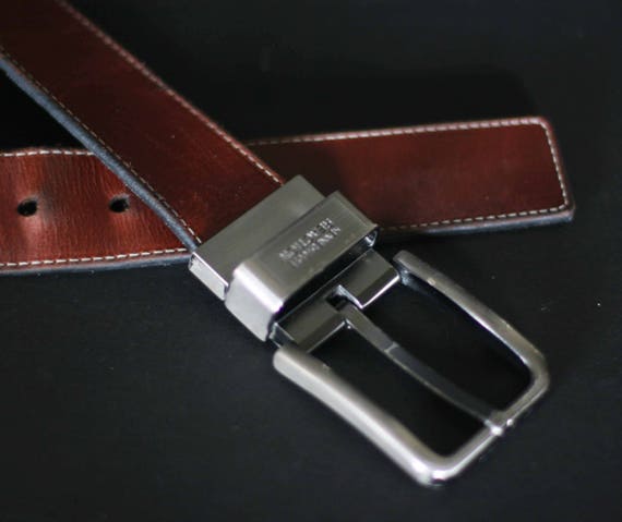 kenneth cole leather belt