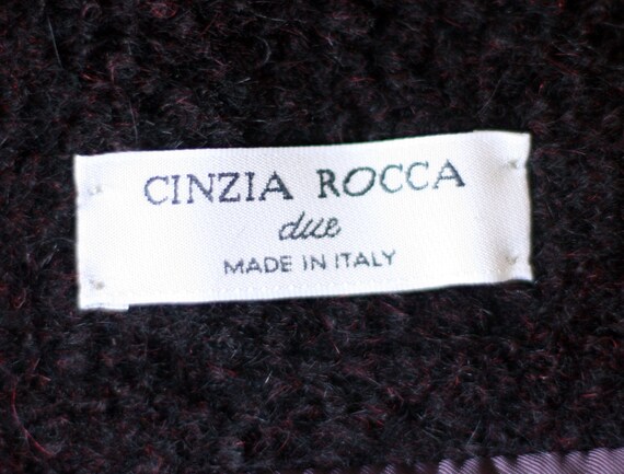 vintage cinzia rocca womens coat size large - image 5