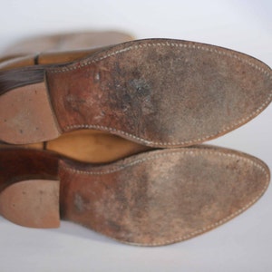 Vintage justin cowboy boots men's size 6.5D | Etsy