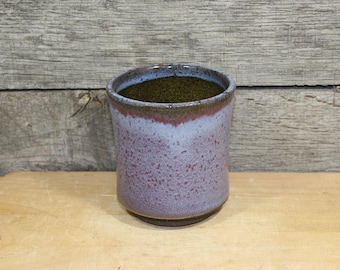 Purple Ceramic 10 oz. Yunomi Tumbler Cup