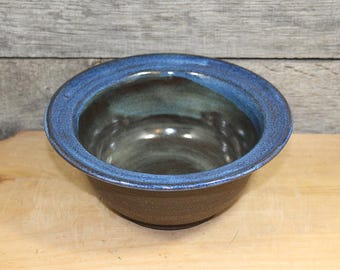 Large Handmade Ceramic Marukoudaidon Ramen Noodle Bowl with Rim