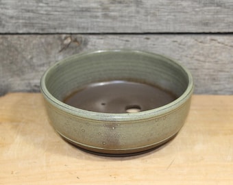 Green Spotted Bonsai Planter Pot