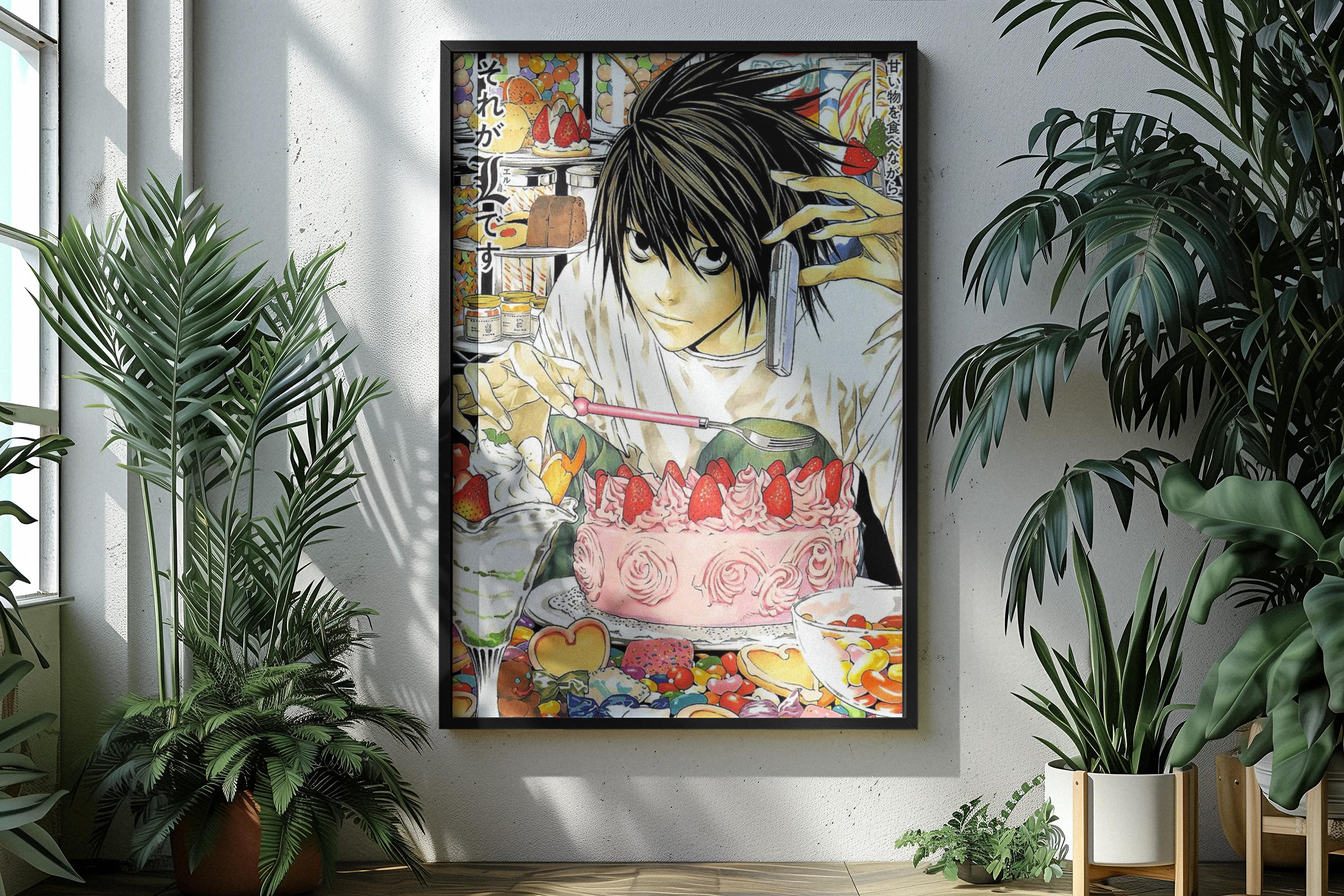 L Death Note Poster - Etsy