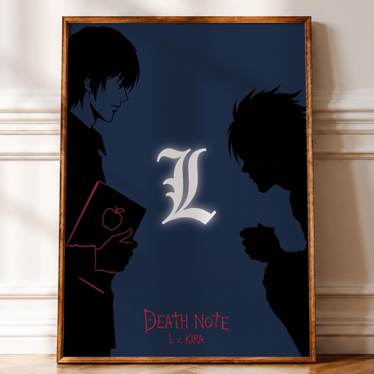 L Death Note Poster - Etsy