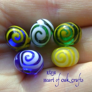 Bead Pattern 19: Celtic Spiral beads (reproduction)