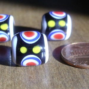 Bead Pattern 78: Frankish barrel bead (reproduction)