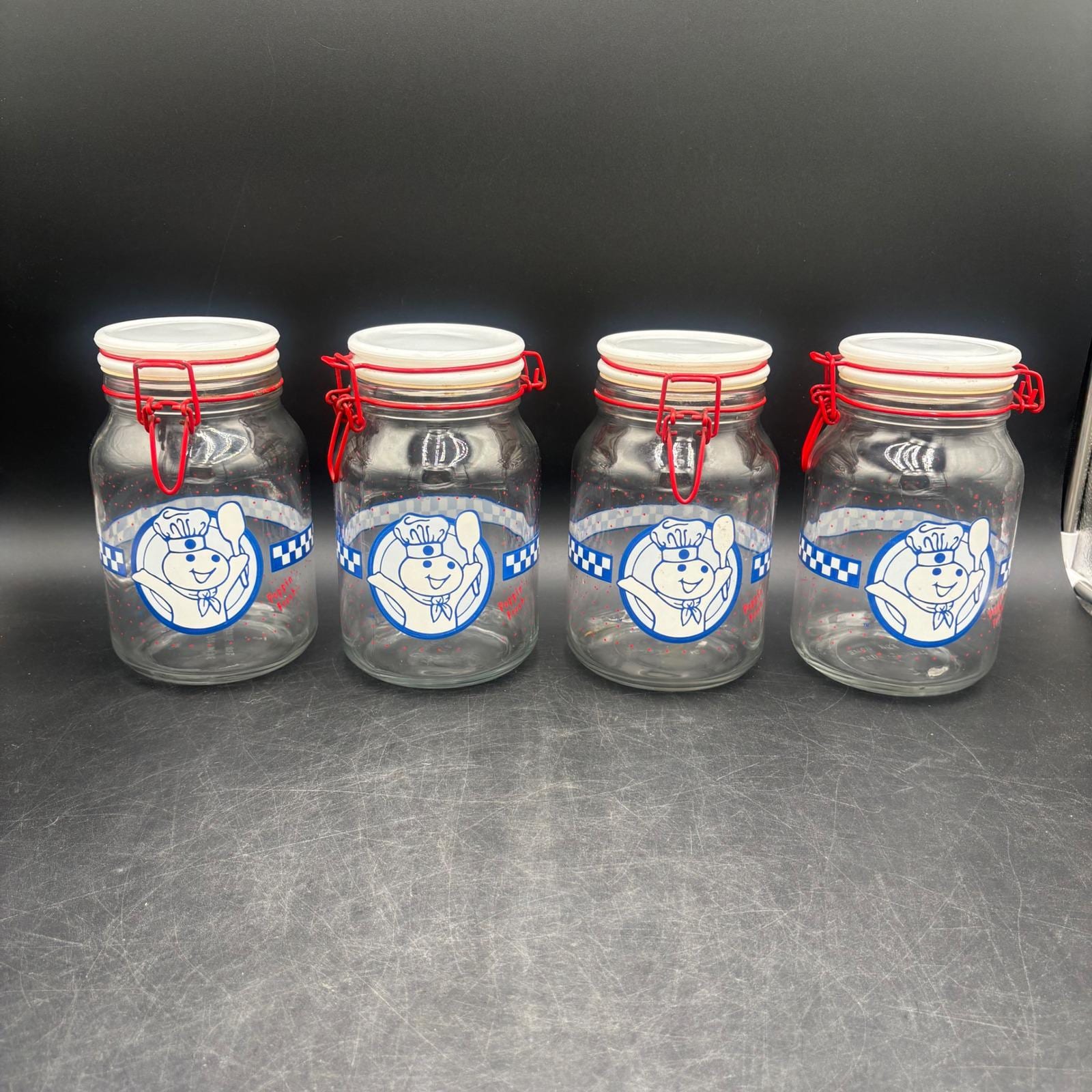 Pillsbury Doughboy Canister Set - Etsy