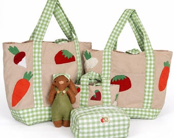 Mabel le lapin — Sac de jardin