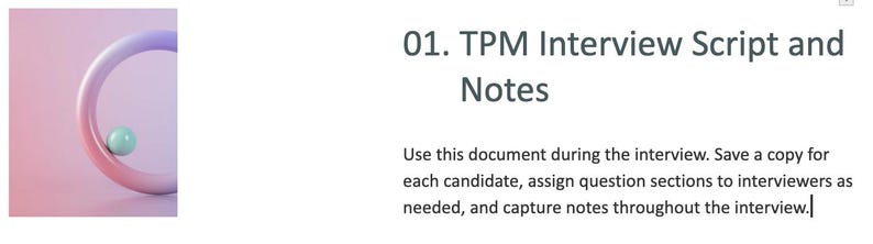Technical Program Manager Interview Kit - Management Template image 6