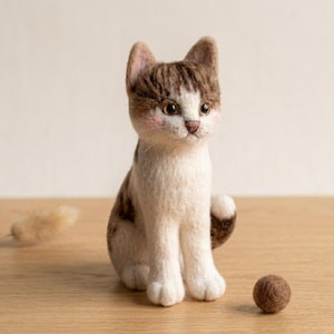 Realistiskt kattvirkmönster PDF, naturtroget kattamigurumimönster, virkhandledning för kattplysch, virkmönster för husdjursminne, direktnedladdning