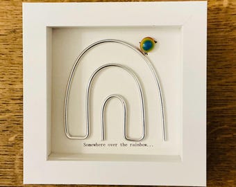 Fused Glass Over the Rainbow Picture