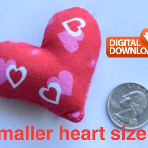 ITH Heart Plush In the Hoop Embroidery Hearts for Valentine's Day Quick Stitch Craft Fair Machine Embroidery Designs Toy Stuffies image 10