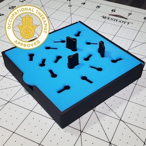 Key Hole Peg Board - Occupational Therapy