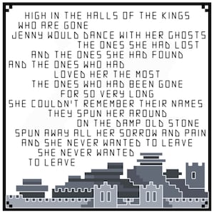 S8EP2 - Jenny&#39;s Song - PDF Cross-stitch Pattern - Instant Download