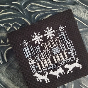 Lone Wolf - PDF Cross-stitch Pattern - Instant Download