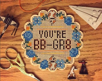 You're BB-Gr8 - PDF Cross-stitch Pattern - Instant Download