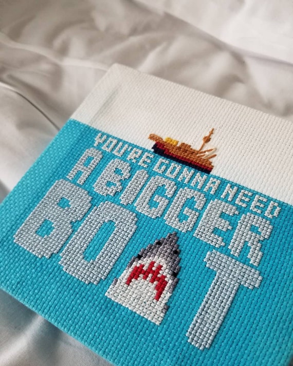 Jaws Cross Stitch Pattern Pdf