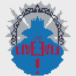 Long Live: Evie - PDF Cross-stitch Pattern - Instant Download