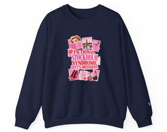 Women's Bookish Crewneck Sweatshirt, multiple bookish prints and colours
