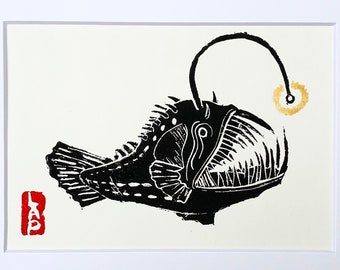 Anglerfish Print