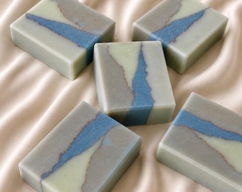 Goat Milk Soap Bar | Coastal Serenity Scent, Small Batch, Made in Canada
