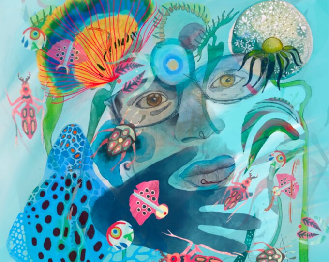 Elijah Blue, Print, Canvas