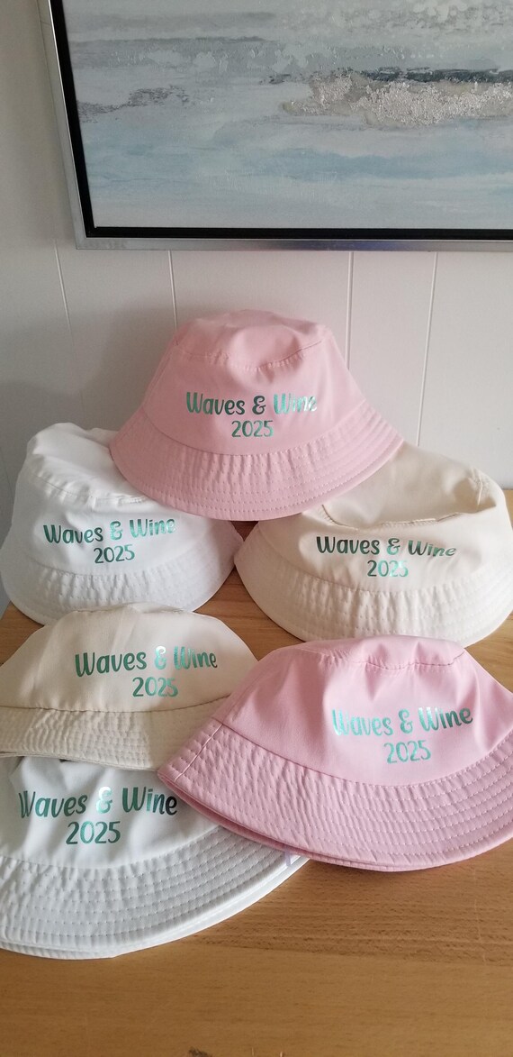 Bachelorette Party Hat, Custom Bucket Hat, Bridesmaid Gift  display picture 1