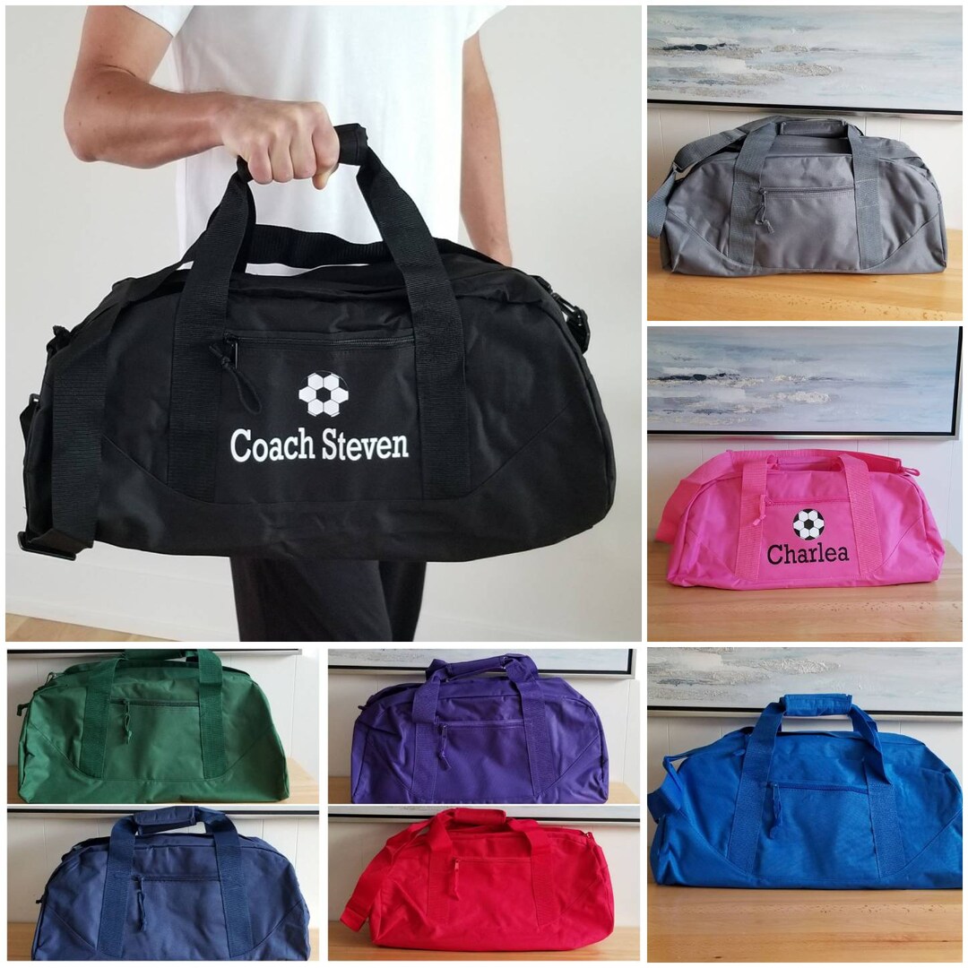 Personalized Gym Bag, Basketball Football Gymnastic Karate Sports