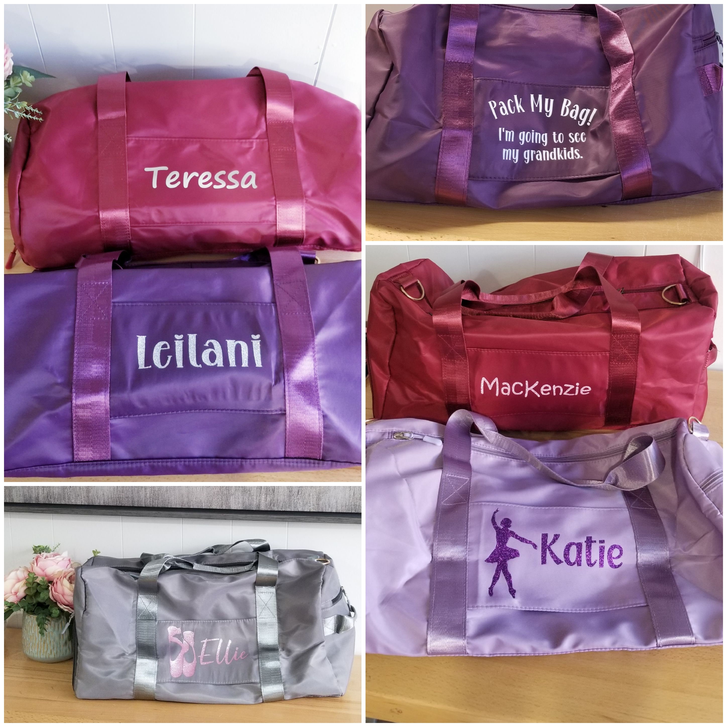 Personalized Deluxe Sports Duffel Bag for Kids and Adults - Martial Arts Female