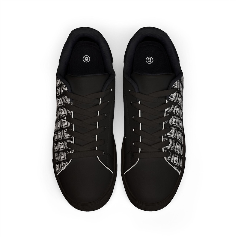 Low-Top Leather Sneakers