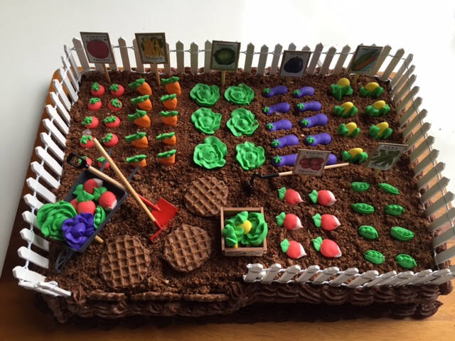 Made To Order Mini Garden Vegetable Cake Topper L Peter Rabbit Cake 28 Pieces Royal Icing Veggies Edible