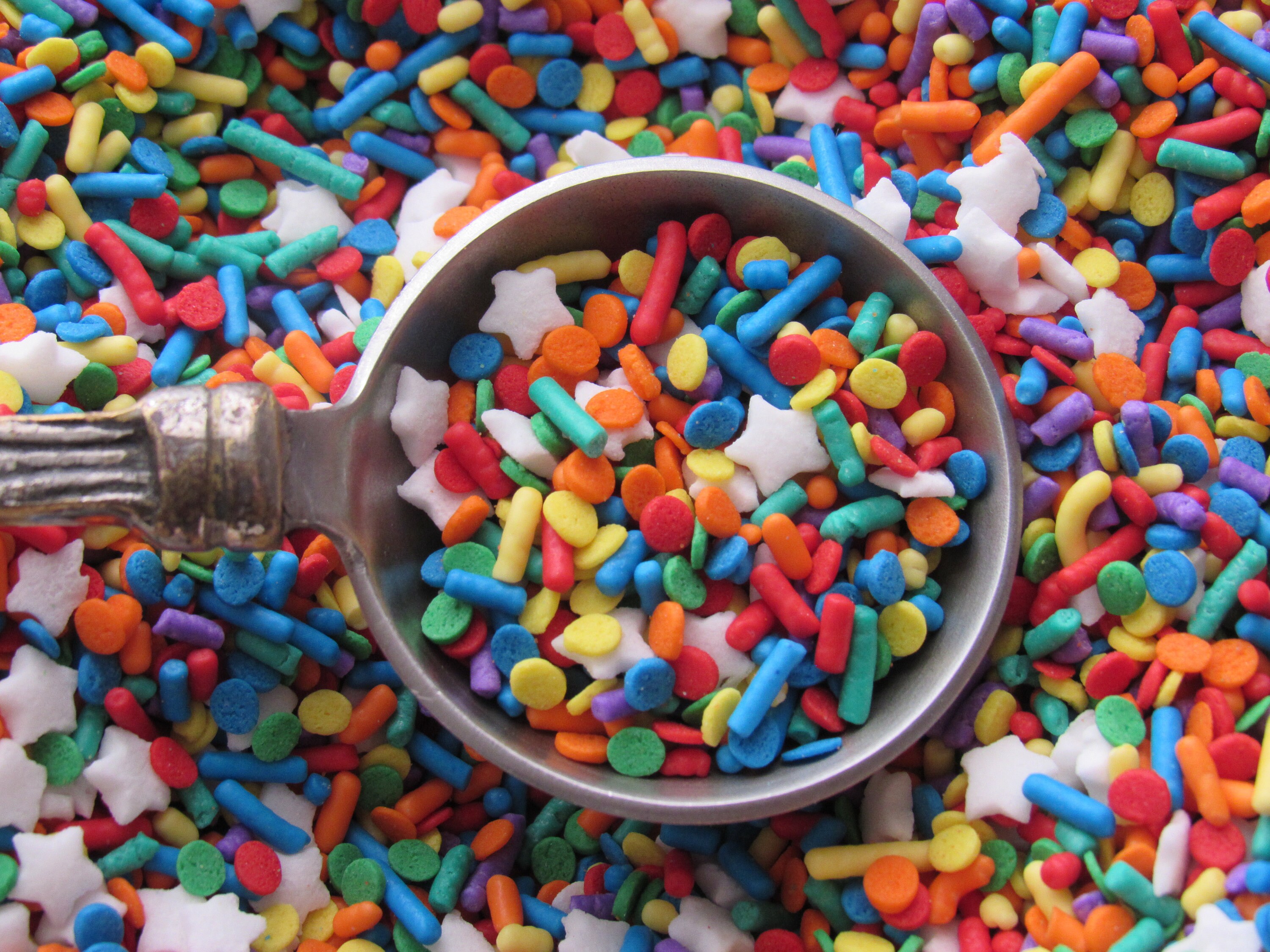Rainbow Birthday Confetti Sprinkle Mix 2 oz Edible Etsy