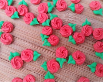 Royal Icing Roses - Etsy