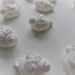 1 Dozen Edible Royal Icing White Rabbits | 1 Inch | Sugar Rabbit ...