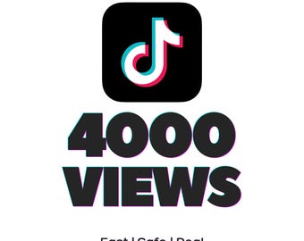 4000 TikTok Views 500 Free Bonus | Fast Video Views | Social Media Digital Service