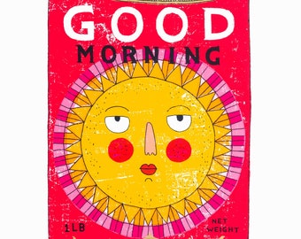 Sun Coffee Tin - Good Morning Sunshine