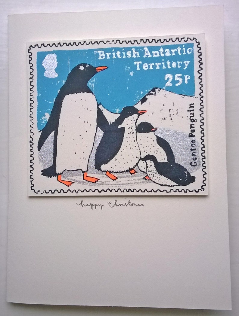 penguin christmas card image 3