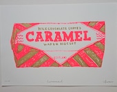 A4 biscuit print - carammmel