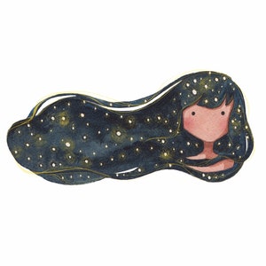 Starlight print from Original watercolor