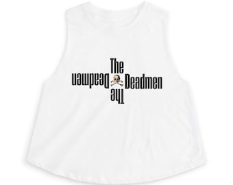 The Deadmen Skull Logo Crop Top