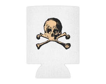 Deadmen Skull-logotypen Koozie